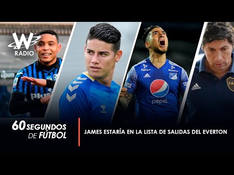 James Rodríguez estaría en la lista de transferibles del Everton