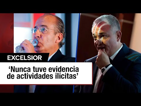 Felipe Calderón se deslinda de Genaro García Luna