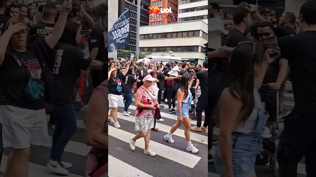 Cão Orelha: manifestantes ocupam a Paulista e pedem justiça pela morte do animal em SC; vídeo
