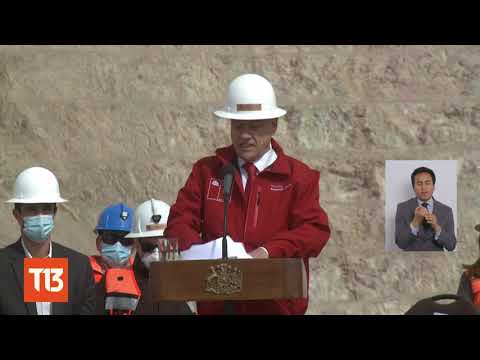 Piñera da inicio a obras de mina Rajo Inca de Codelco