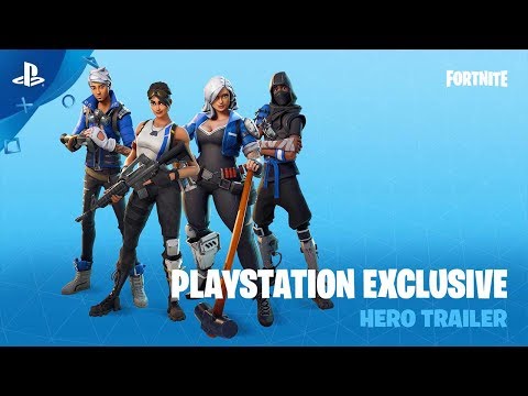 Fortnite ? PlayStation Exclusive Hero Trailer | PS4