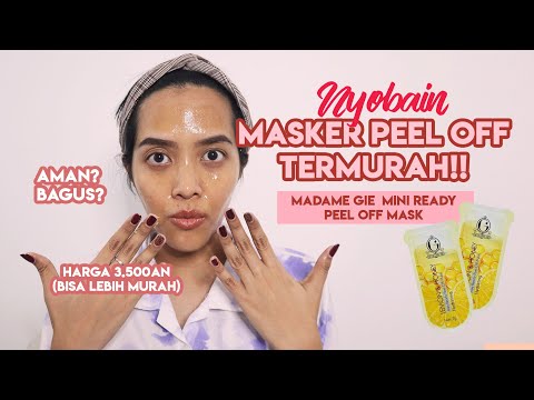 MASKER PEEL OFF TERMURAH! MADAME GIE PEEL OFF MASK