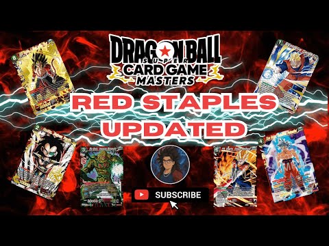 DBS MASTER: Red Staples You MUST Play | DBSCG Masters (Guía Completa en Español)