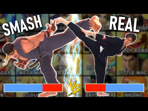 Smash Ultimate Ryu's Moveset in Real Life