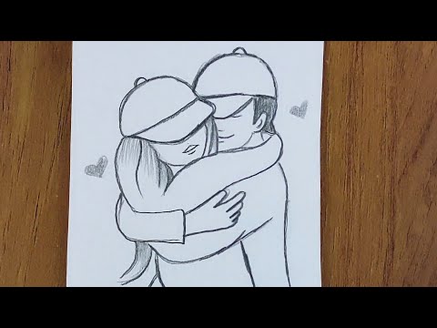 La imagen más hermosa dibujada en 5 minutos con el lápiz más común para el Día de San Valentín.