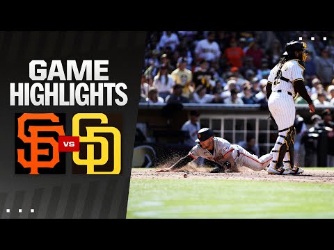 Giants vs. Padres Game Highlights (3/28/24) | MLB Highlights