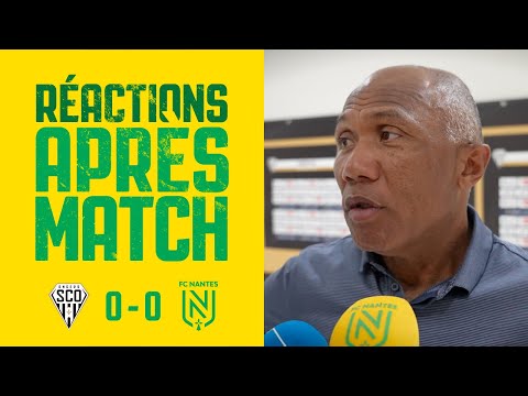 Angers SCO - FC Nantes : la réaction d'Antoine Kombouaré