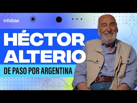 Héctor Alterio de paso por Argentina: Volver es una palabra que uno no puede conducir como querría