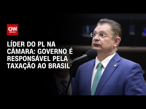 ​Governo é responsável pela taxação ao Brasil, diz líder do PL na Câmara dos Deputados | CNN 360º