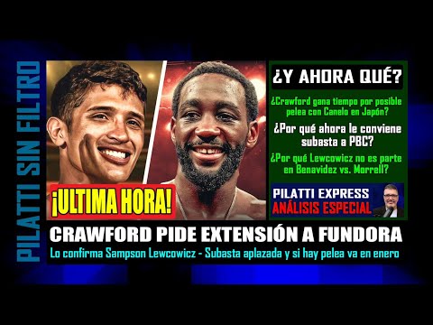 Oficial: Crawford pide tiempo a Fundora ¿Tiene que ver con Canelo en Japón? ¿Qué pasa con Benavidez?