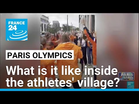 Inside the Paris 2024 Olympic village, home to thousands of athletes competing at games