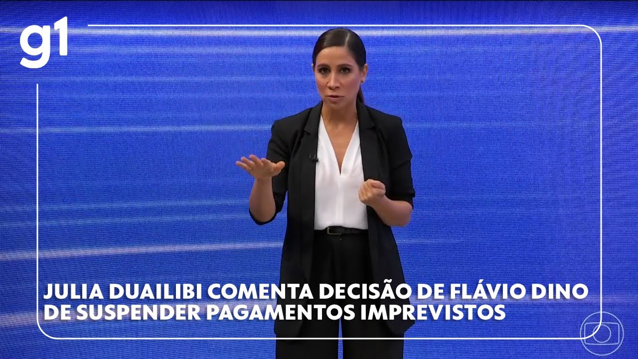 Julia Duailibi comenta decisão do ministro Flavio Dino de suspender pagamentos imprevistos em lei