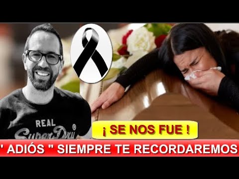 ¡ TRISTE NOTICIA ! ULTIMA HORA ! SE NOS FUE ¡ LUTO EN LA FARANDULA !  LUCAS ARNAU  HOY