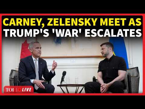 LIVE | Carney, Zelensky Hold High-Stakes Meeting After Trump 'Fails' To End Putin's War | Watch