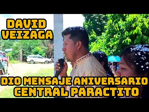 DAVID VEIZAGA FELICITA POR LOS 72 ANIVERSARIO DE LA CENTRAL PARACTITO POR SU APORTE BOLIVIA