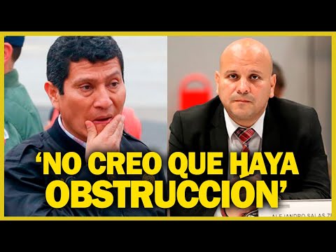 Alejandro Salas sobre sanción a Harvey Colchado: Yo creo que no, hay obstrucción