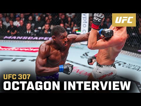 Joaquin Buckley Octagon Interview | UFC 307