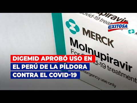 Molnupiravir: Digemid aprobó uso en el Perú de la píldora contra el COVID-19
