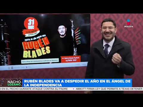 Rubén Blades va a despedir el año en el Ángel de la Independencia