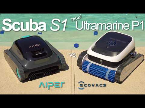 NEW ECOVACS ULTRAMARINE P1 vs. Aiper Scuba S1! Not Even Close!
