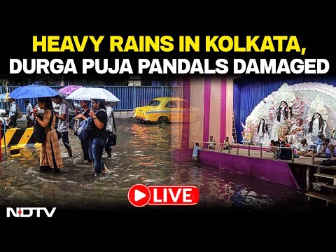 Kolkata Rains Today LIVE | Heavy Rains Lashes Kolkata, Waterlogging In Parts Of City