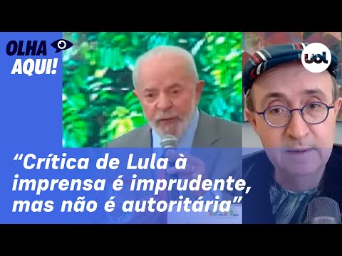 Reinaldo: Crítica de Lula a setores da imprensa é legítima e parte do jogo