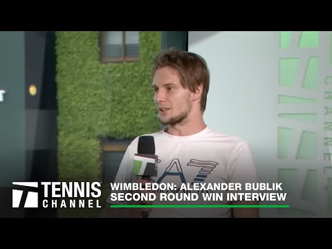 Alexander Bublik Gaining Confidence After Second Round Win | 2023 Wimbledon Interview