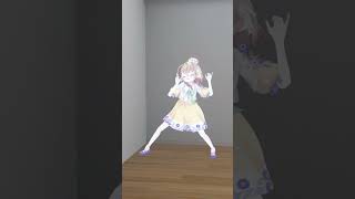 【 #右肩の蝶ダンス 】 初踊ってみた 【にじさんじ/矢車りね】 #ぼくわた #shorts