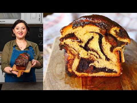 Babka pufoasă cu mac și vișine - rețeta de cozonac care nu se poate refuza!