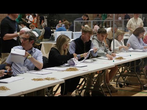 Vote count begins in constituency of UK prime minister | AFP