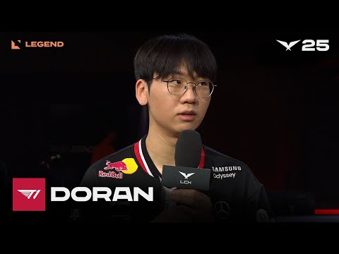 T1 Doran 인터뷰 | HLE vs T1 | 08.15 | 2025 LCK