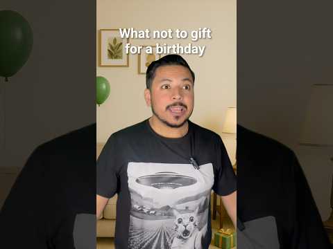 Turns out it’s not a gift for everyone #birthday #present #joking #comedy #skit