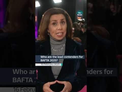 Who are the lead contenders for BAFTA 2025? #itvnews #BAFTAFilmAwards