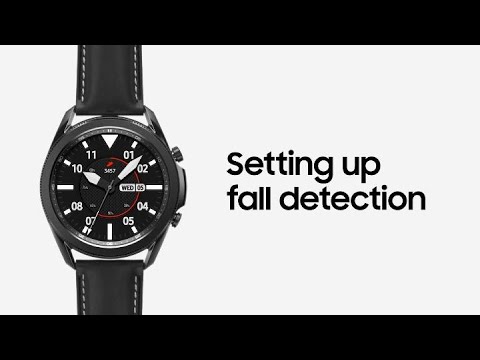 Galaxy Watch3: Setting up fall detection | Samsung