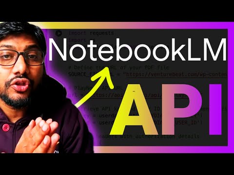 NotebookLM is PERFECT, but... 💥Create AI Podcasts with NotebookLM API Tutorial 💥