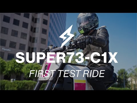 SUPER73-C1X First Ride