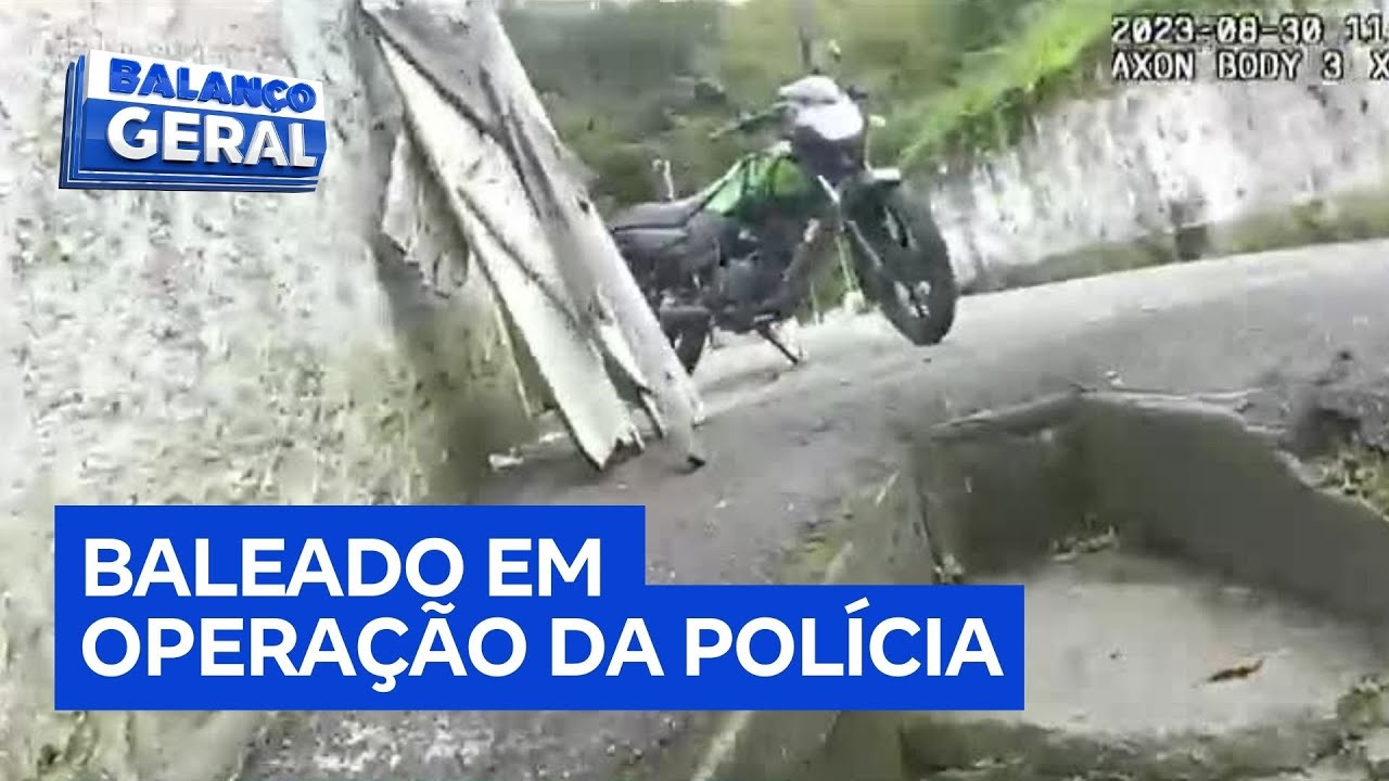 Câmeras corporais mostram que mototaxista estava desarmado ao ser baleado em operação policial