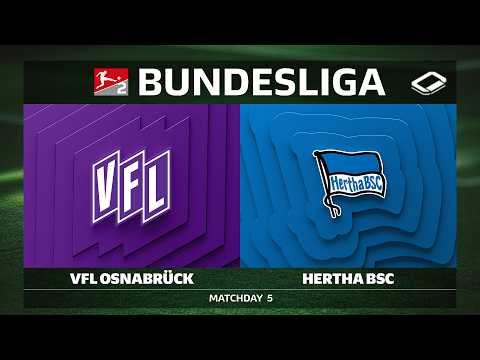 VfL Osnabrück vs. Hertha BSC | Matchday 5 - Bundesliga 2 2026/27