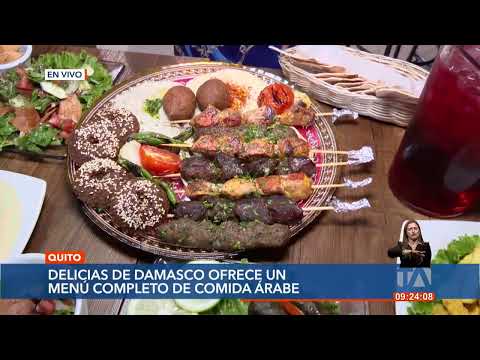 Las Delicias de Damasco es un restaurante que ofrece comida árabe en Quito