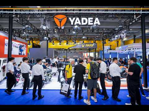 ⚡ YADEA’s Electric Motorcycle Family at the 140th Canton Fair!