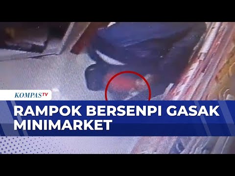Aksi Perampokan di Minimarket, Pelaku Ambil Uang Rp 36 Juta Dari Brankas | BERITA UTAMA