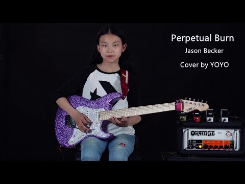 Jason Becker - Perpetual Burn - Cover by YOYO - A 11 year old girl