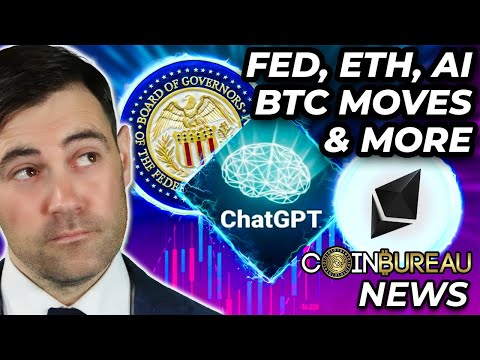 Crypto News: Bitcoin, ETH Update, Fed, AI Wars & MORE!!
