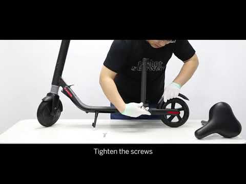 Installation Instruction of Scooter Seat for Ninebot Kickscooter