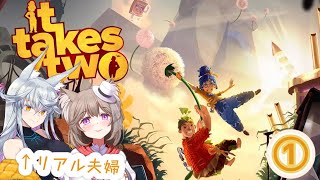 【it takes two】ガチ夫婦で離婚寸前の夫婦を操作するゲームをする　その1