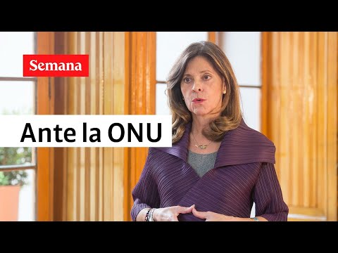 Marta Lucía Ramírez interviene en el Consejo de Seguridad de la ONU | Semana Noticias