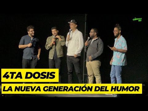 EL PIO RD, ARIEL SANTANA, ELIAS SERULLE Y STARLYN RAMIREZ EN LA 4TA DOSIS DEL HUMOR 2023