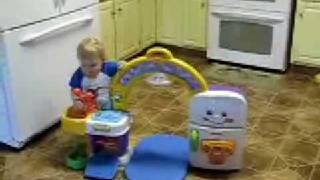 Fisher price laugh and learn 2 in 2024 1 kitchen