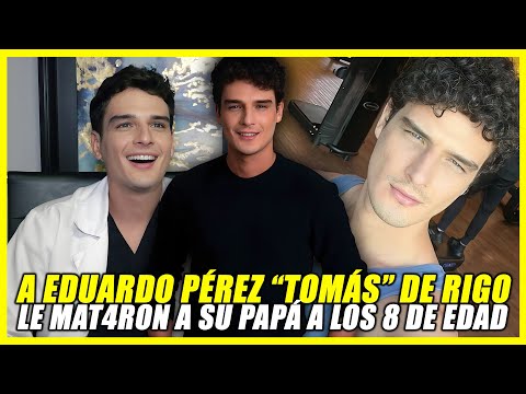 A TOMÁS DE RIGO, EDUARDO PÉREZ, LE ARREBATARON A SU PAPÁ A LOS 8 AÑOS DE EDAD