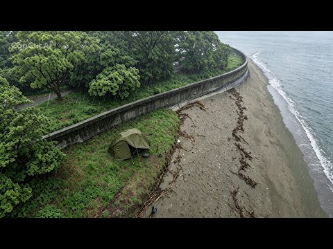 How I spend my time during Japan's rainy season, when it rains continuously【Fishing and Camping】